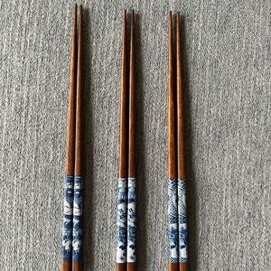 Japan Tokyo Disney Resort Chopsicks Mickey Minnie 3 Servings